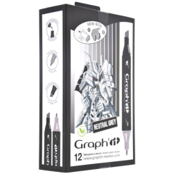 Set 12 Carioci Graph'it - Neutral Greys