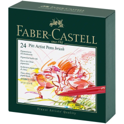 Set Faber Castell Pitt Artist Pen 24 Instrumente - Fc167147