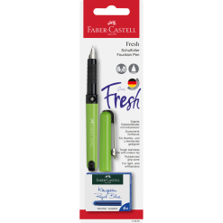 Set Stilou Faber Castell Fresh + 6 Cartuse - Green