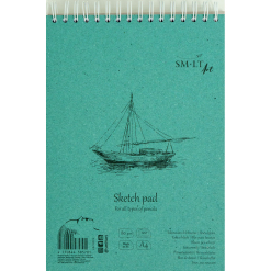 Bloc Desen Sm.lt Authentic Sketch Pad White A4