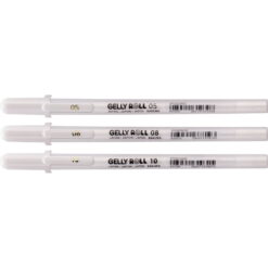 Set 3 Pixuri Sakura Gelly Roll Basic White 05/08/10