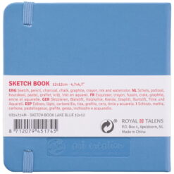 Caiete De Schite Art Creation Sketchbook Blue 12 X 12 Cm