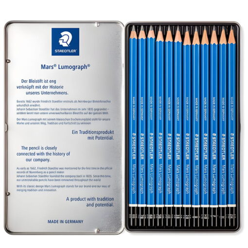 Set 12 Creioane Staedtler Mars Lumograph