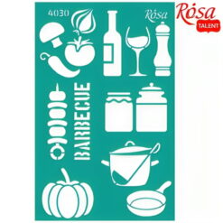 Sablon adeziv 13 x 20 cm nr.4030 - recipe book