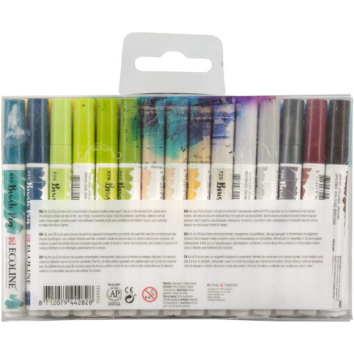 Set Carioci Ecoline Brushpen Additional 30