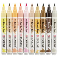 Set Carioci Ecoline Brushpen Skin 10