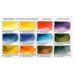 Set Acuarele Aquarius - Adam Papke Palette 12