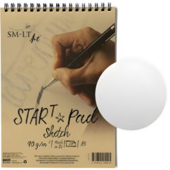 Bloc desen SM.LT Start Pad Sketch Spiral A5