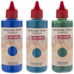 Set vopsea textile Art Creation Tie-dye set Blue | 3 x 85 ml + manusi