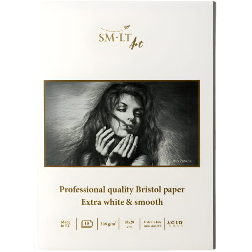 Caiet De Desen Smlt Pro Bristol Stiched Pad - 28 X 20 Cm.