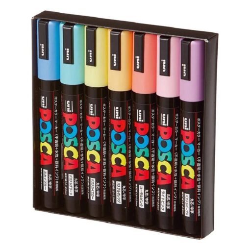 Set Carioci Posca Pc-3M - Color Set 7