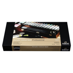 Set culori acrilice Rembrandt Acrylic Box Professional - 18840003