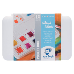 Set Acuarele Van Gogh Pocket Box Vibrant Colours