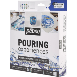 Set Culori Acrilice Pebeo Discovery Pouring Experiences 524602