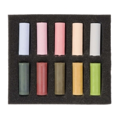 Set pastel uscat Rembrandt 10 x 1/2 - Muted Colours - 31821011