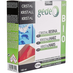 Kit Rasina Transparenta Pebeo Gedeo Bio-Crystal 150 Ml.