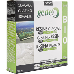 Kit Rasina De Glazurare Pebeo Bio-Resin 300 Ml.