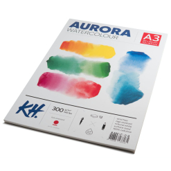 Bloc De Desen Aurora Watercolour Glued Hot Pressed - 377001Xxx