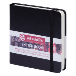 Bloc De Desen Art Creation Sketch Book Black