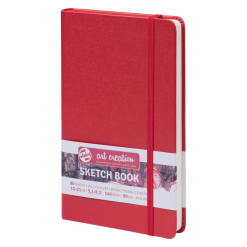 Art Creation Sketch Book Red