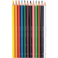 Set 12 Creioane Colorate Bzl Color Triple Pencil - 60518012