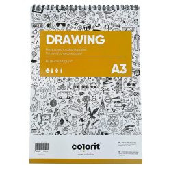 Bloc Colorit Drawing 120 Gr. Cu Spira