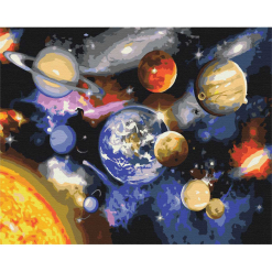 Pictura Pe Numere - Parade Of Planets - Bs22268