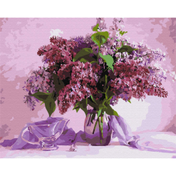 Pictura pe numere - favorite lilac