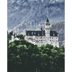 Pictura pe numere - view of neuschwanstein