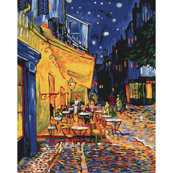 Pictura pe numere - night cafe in arles. van gogh