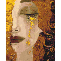 Pictura pe numere - Golden tears - Anne-Marie Zilberman