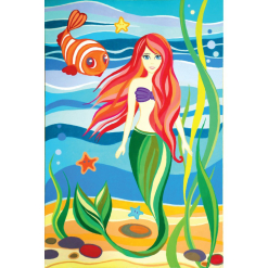 Carton Panzat Cu Desen 20 X 30Cm - Little Mermaid