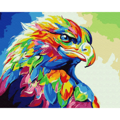 Pictura Pe Numere - Rainbow Eagle - Gx30901