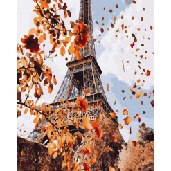 Pictura pe numere - autumn in paris