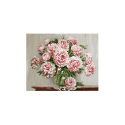 Pictura pe numere - garden peonies