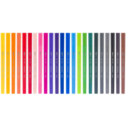 Set 24 Carioci Creatives Fineliner Brush Pen - 60325024