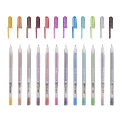 Set Pixuri Colorate Gelly Metallic Set 12 - Poxpgbmet12