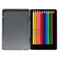 Set Creioane Colorate Colour Pencils Dark 12