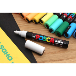 Set Markere Posca Medium Point Pc-5Mc - 8 Culori