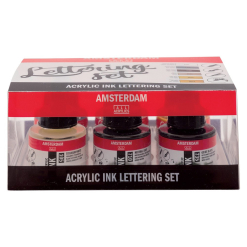 Set Tus Acrilic Amsterdam Lettering Set