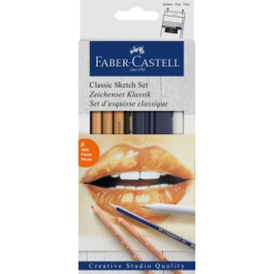 Set Creioane Faber Castell Classic Sketch - Fc114004