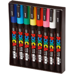 Set Markere Posca Pc-3Mc - 8 Culori - Pc3M8C