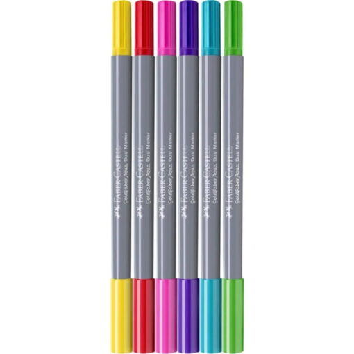 Marker Solubil Goldfaber 2 Capete Set 6 Buc Candy Shop