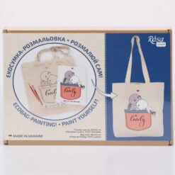 Set Creativ Rosa Talent Ecobag Cute Bunnies