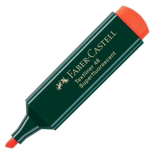 Textmarker Faber Castell 1548 Portocaliu