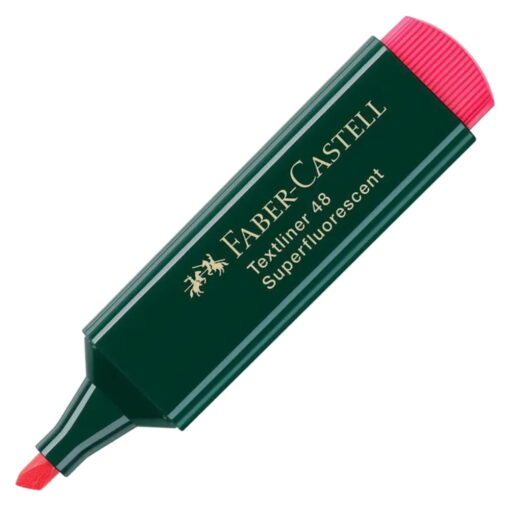 Textmarker Faber Castell 1548 Rosu