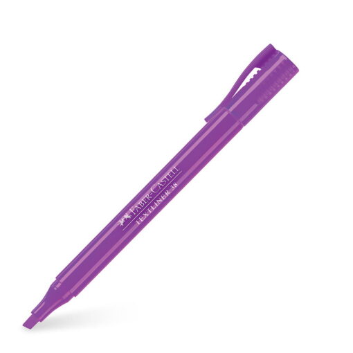 Textmarker Slim Fluorescent Faber Castell Purple