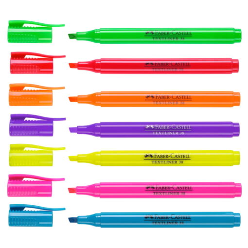 Textmarker Fluorescent Slim Faber Castell