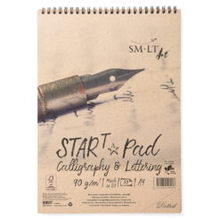 Bloc desen SMLT Start Calligraphy Dotted cu spira