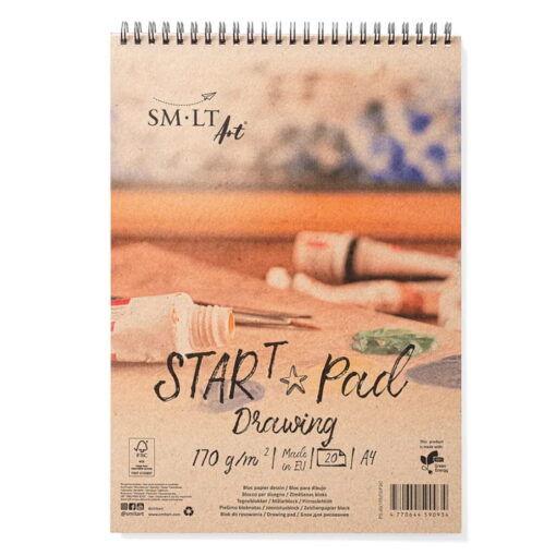 Bloc Desen Smlt Start Pad Drawing Spiral